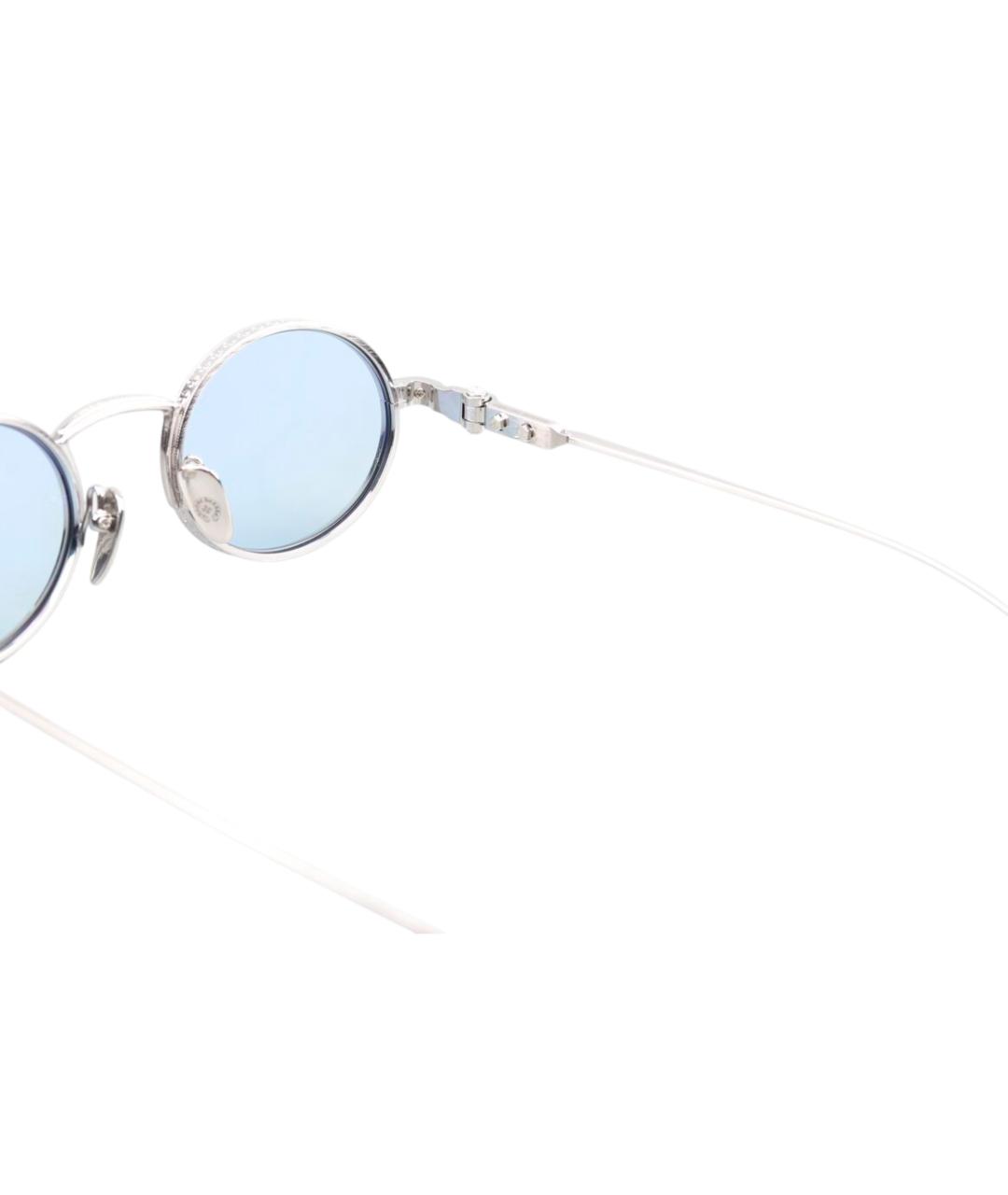 CHROME HEARTS Серебряные металлические солнцезащитные очки, фото 6