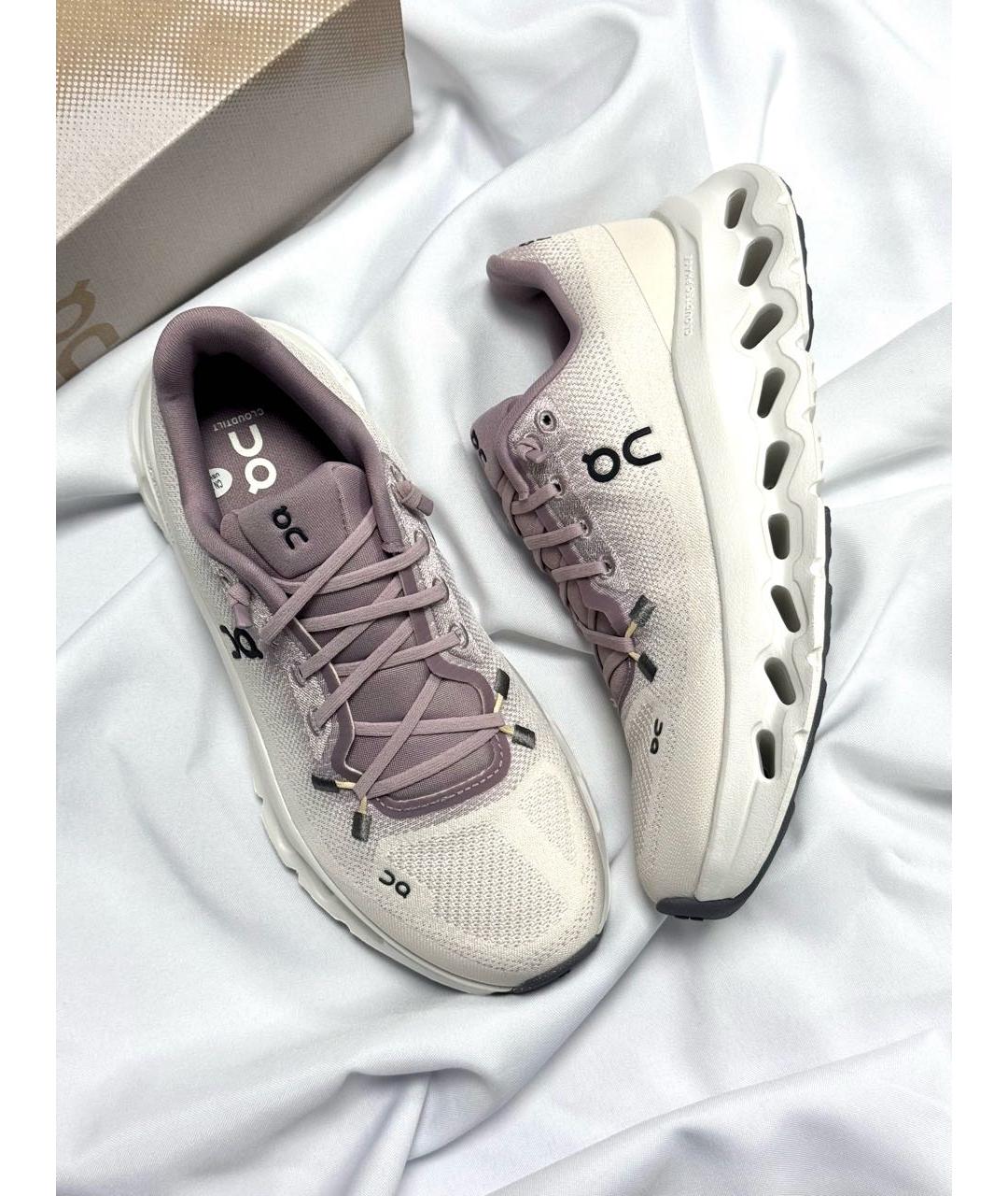 ON Розовые текстильные кроссовки, фото 3