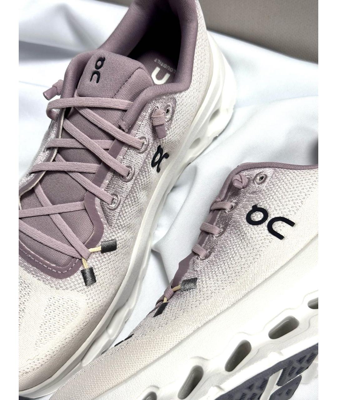 ON Розовые текстильные кроссовки, фото 5