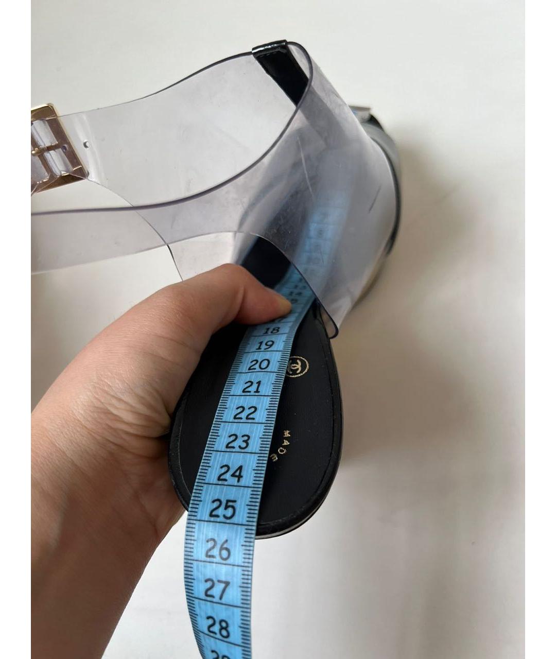 CHANEL Черные туфли из лакированной кожи, фото 5