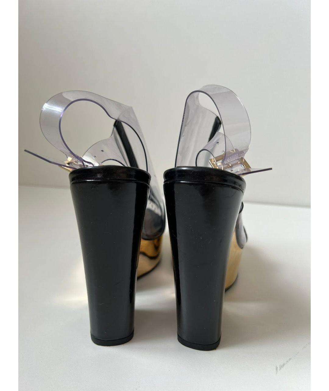 CHANEL Черные туфли из лакированной кожи, фото 4