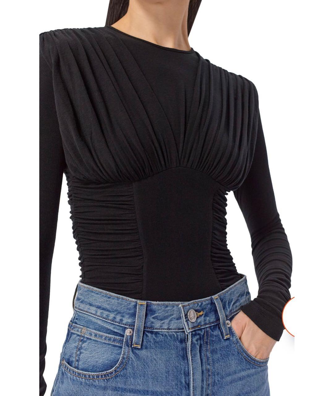 AGOLDE Черное боди, фото 4