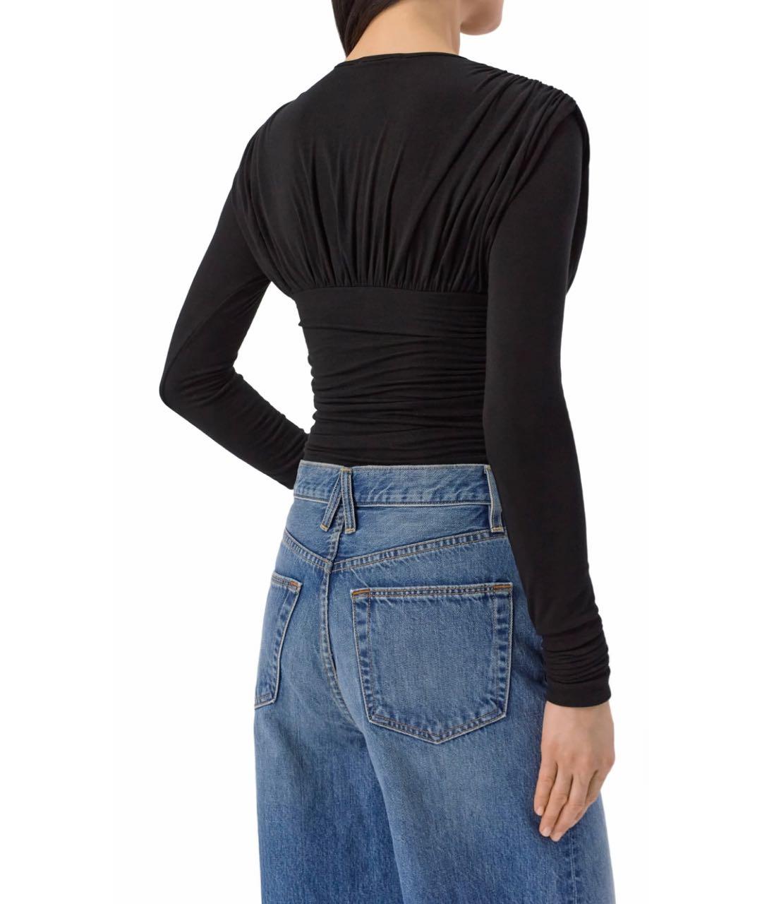 AGOLDE Черное боди, фото 2