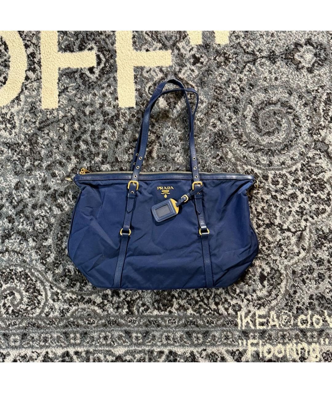 PRADA Синяя сумка через плечо, фото 9