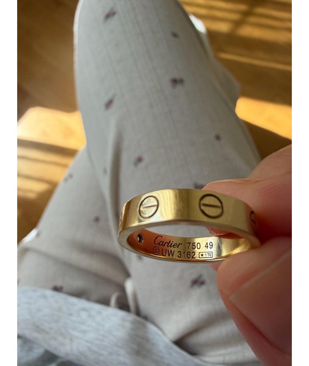 CARTIER Золотое кольцо из желтого золота, фото 5