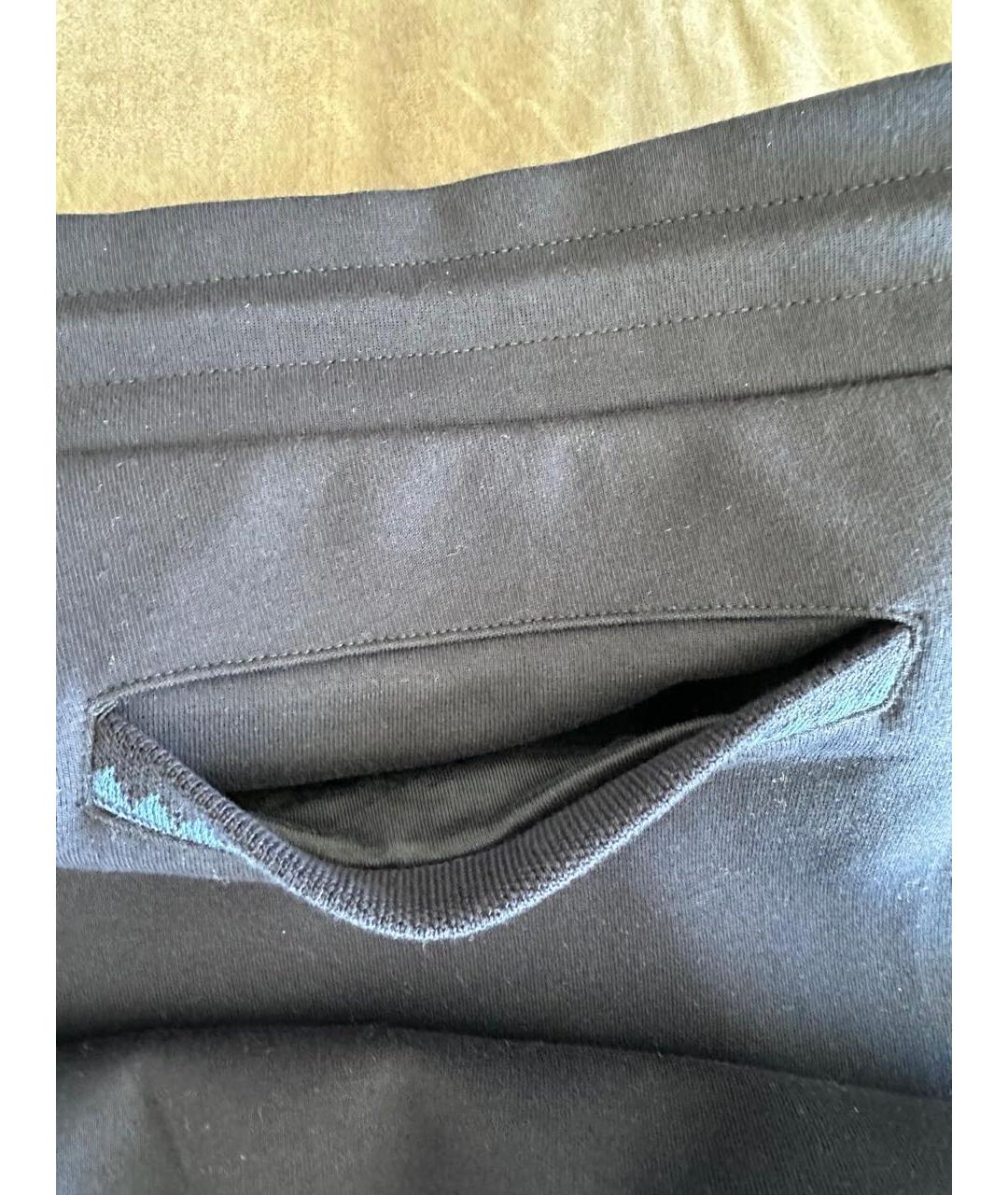 ETRO Темно-синие хлопковые повседневные брюки, фото 5