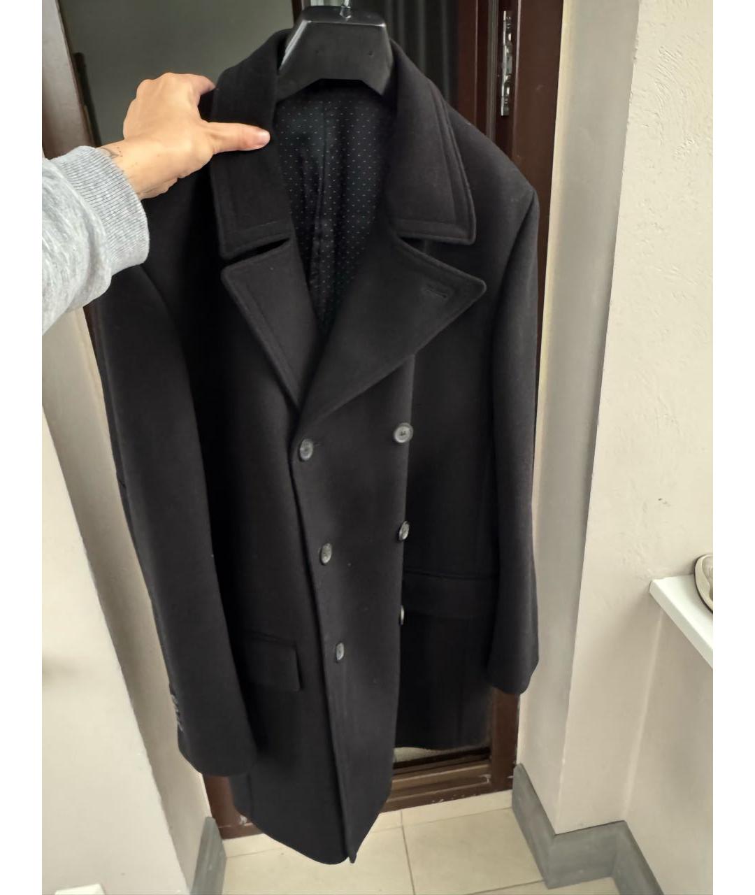 GIVENCHY Черное шерстяное пальто, фото 4
