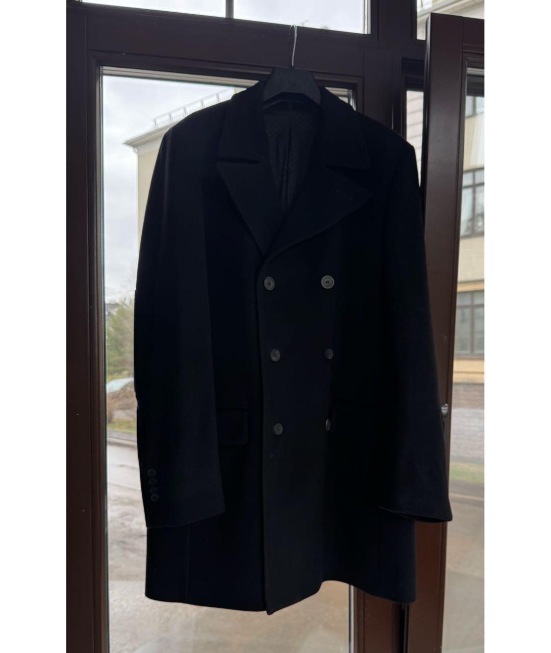 GIVENCHY Черное шерстяное пальто, фото 3
