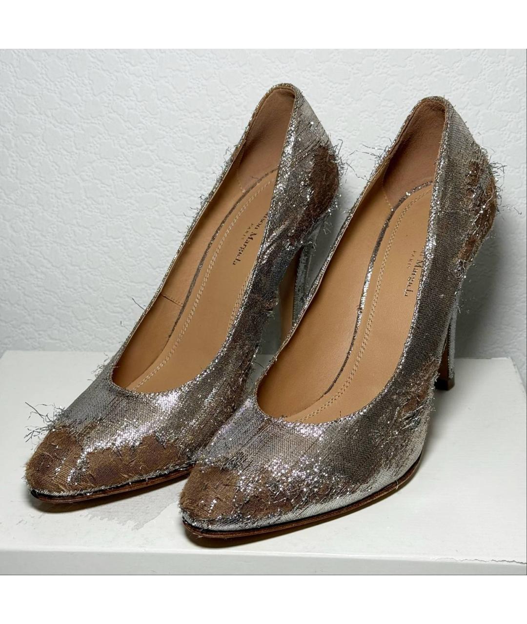 MAISON MARGIELA Серебряные туфли, фото 3