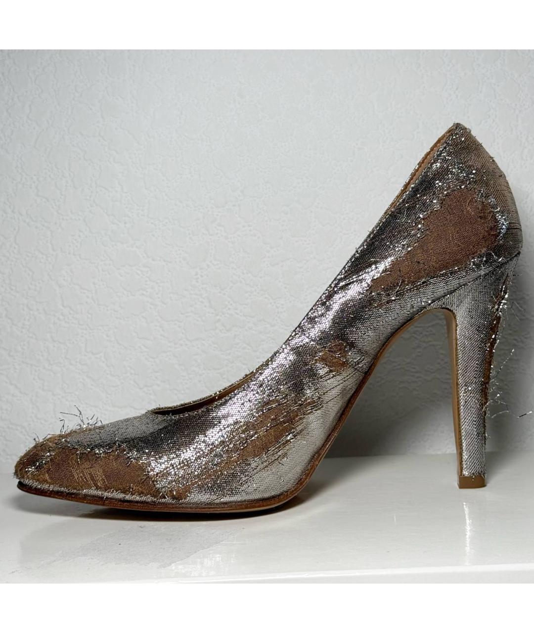 MAISON MARGIELA Серебряные туфли, фото 5