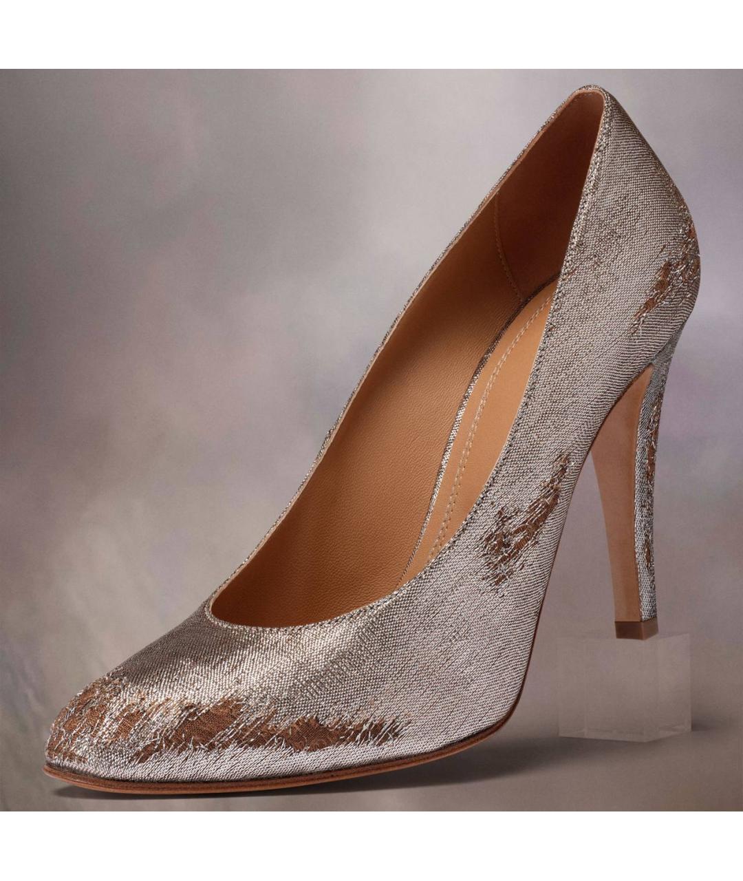 MAISON MARGIELA Серебряные туфли, фото 4