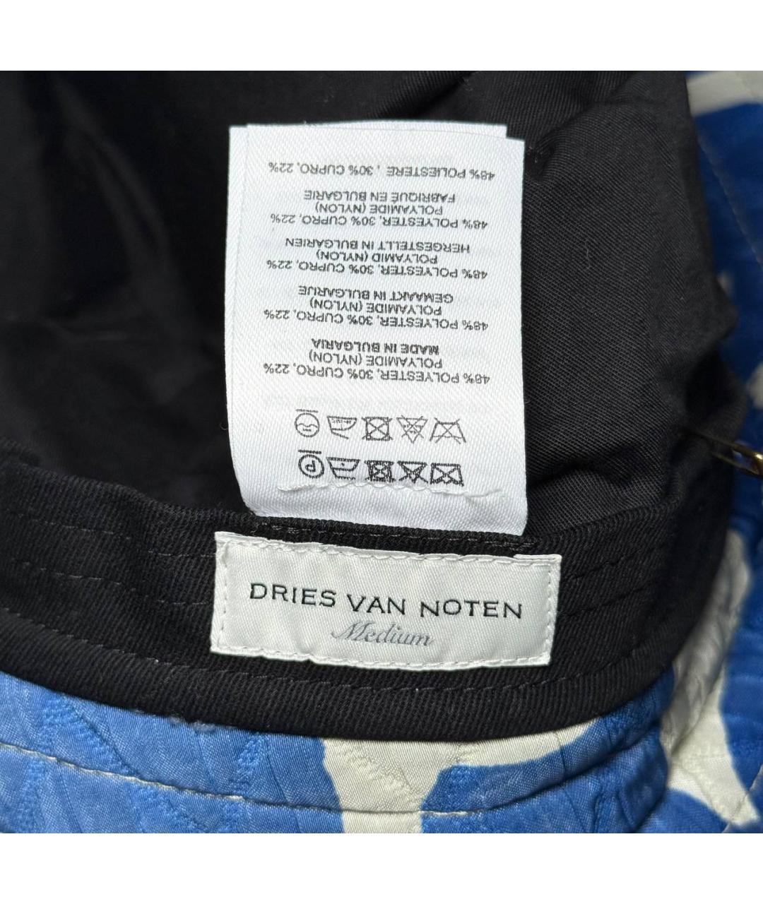 DRIES VAN NOTEN Синяя кепка/бейсболка, фото 6