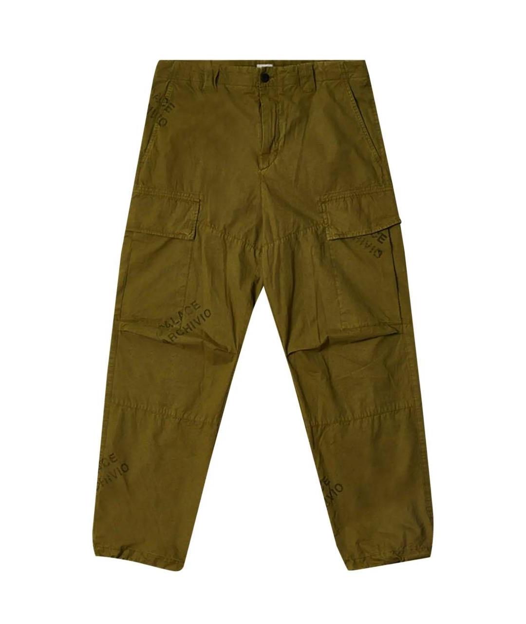 CP COMPANY Хаки хлопковые брюки чинос, фото 3