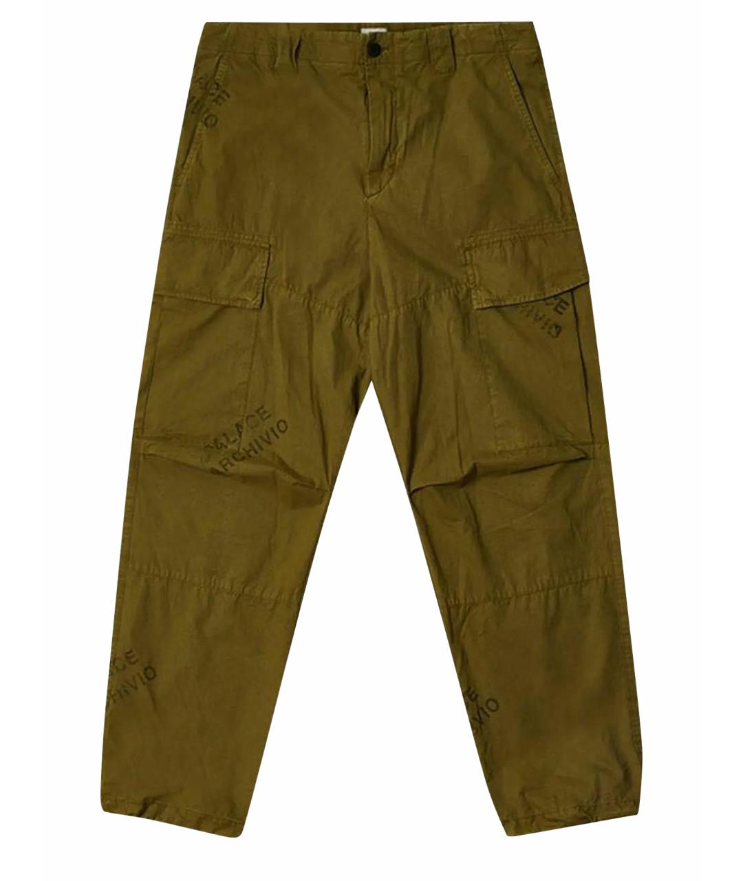 CP COMPANY Хаки хлопковые брюки чинос, фото 1