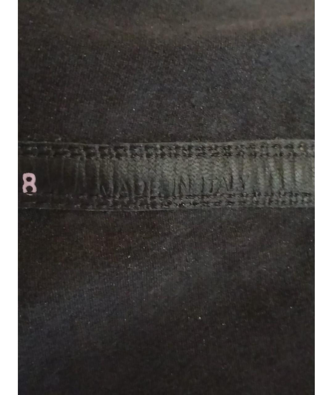 RICK OWENS Черные замшевые ботфорты, фото 9