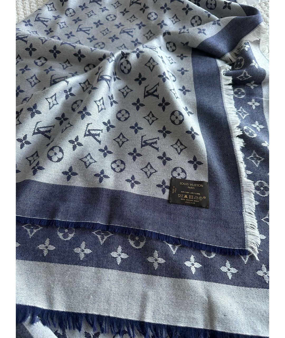 LOUIS VUITTON Мульти шерстяной платок, фото 6