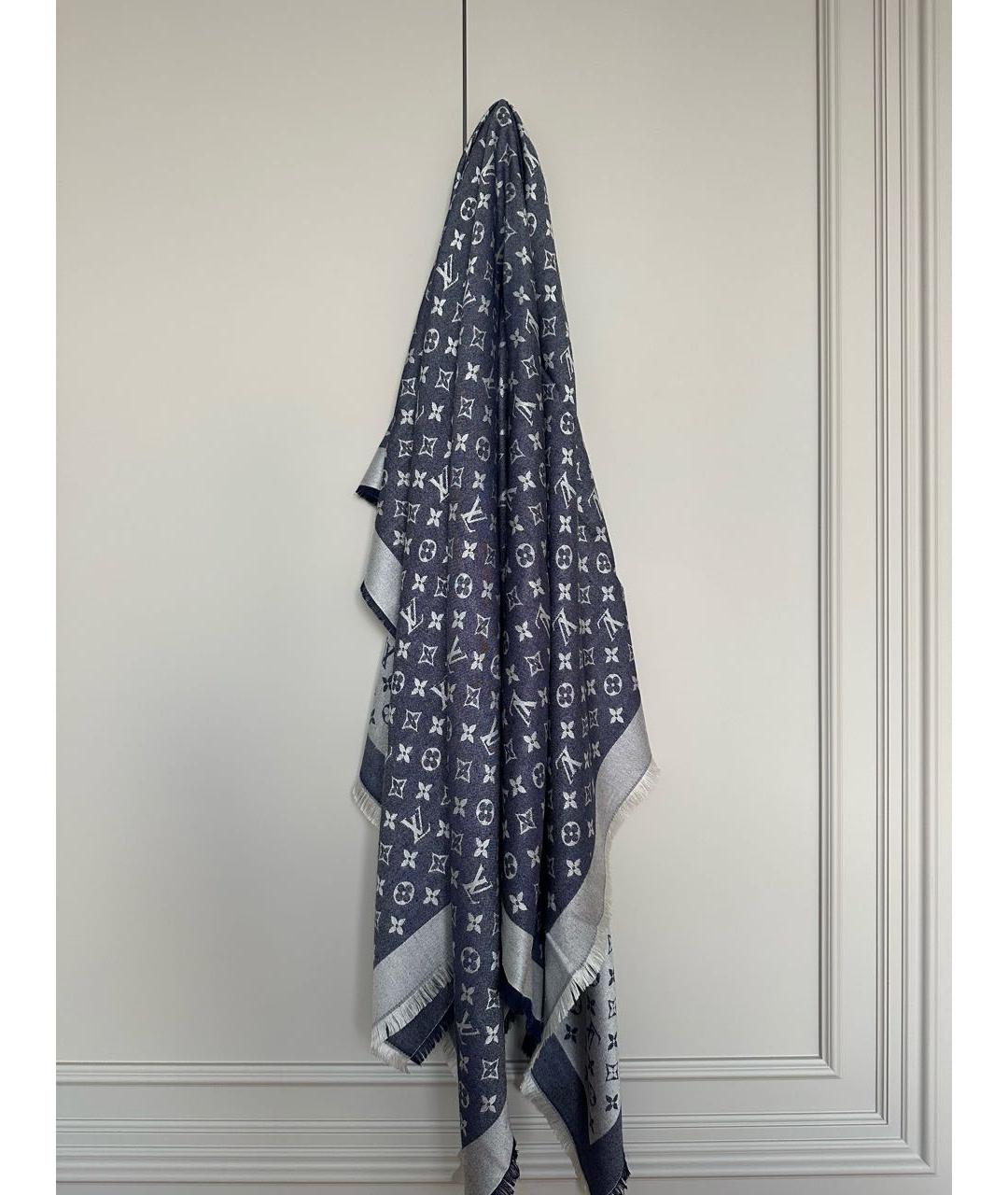 LOUIS VUITTON Мульти шерстяной платок, фото 2