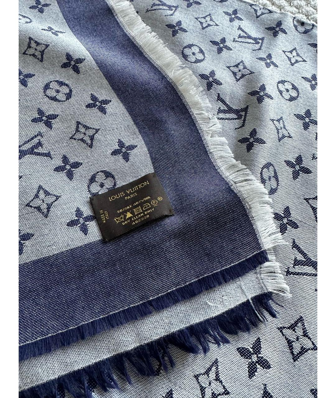 LOUIS VUITTON Мульти шерстяной платок, фото 4