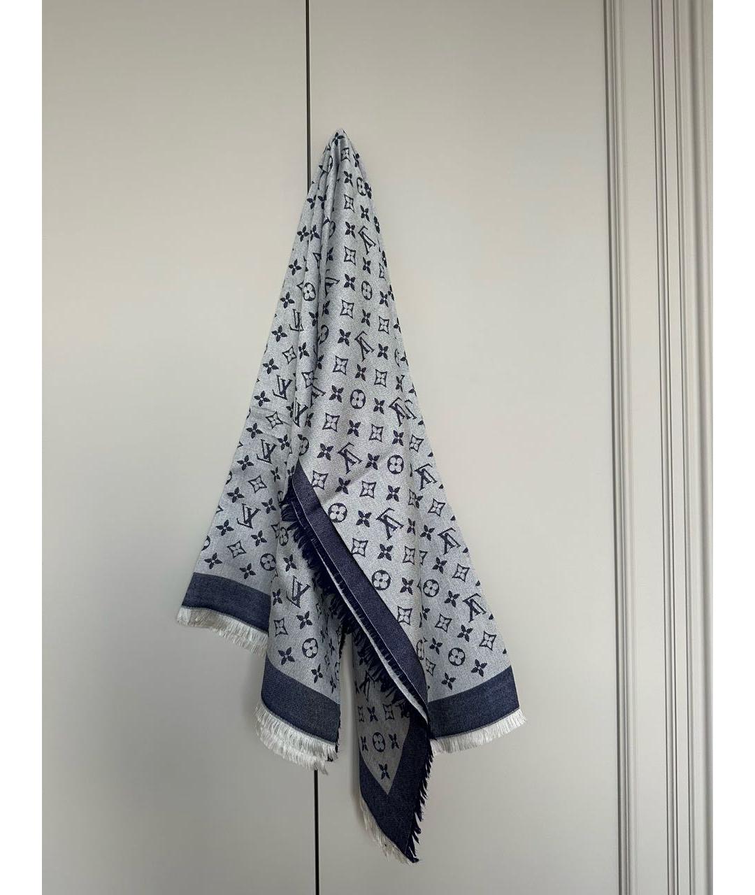 LOUIS VUITTON Мульти шерстяной платок, фото 3