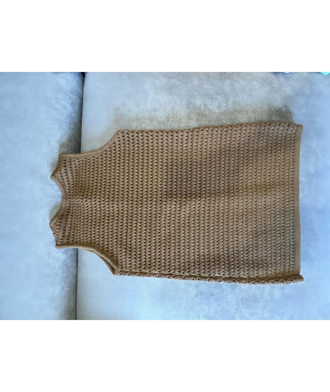 12 STOREEZ Коричневое хлопковое повседневное платье, фото 2