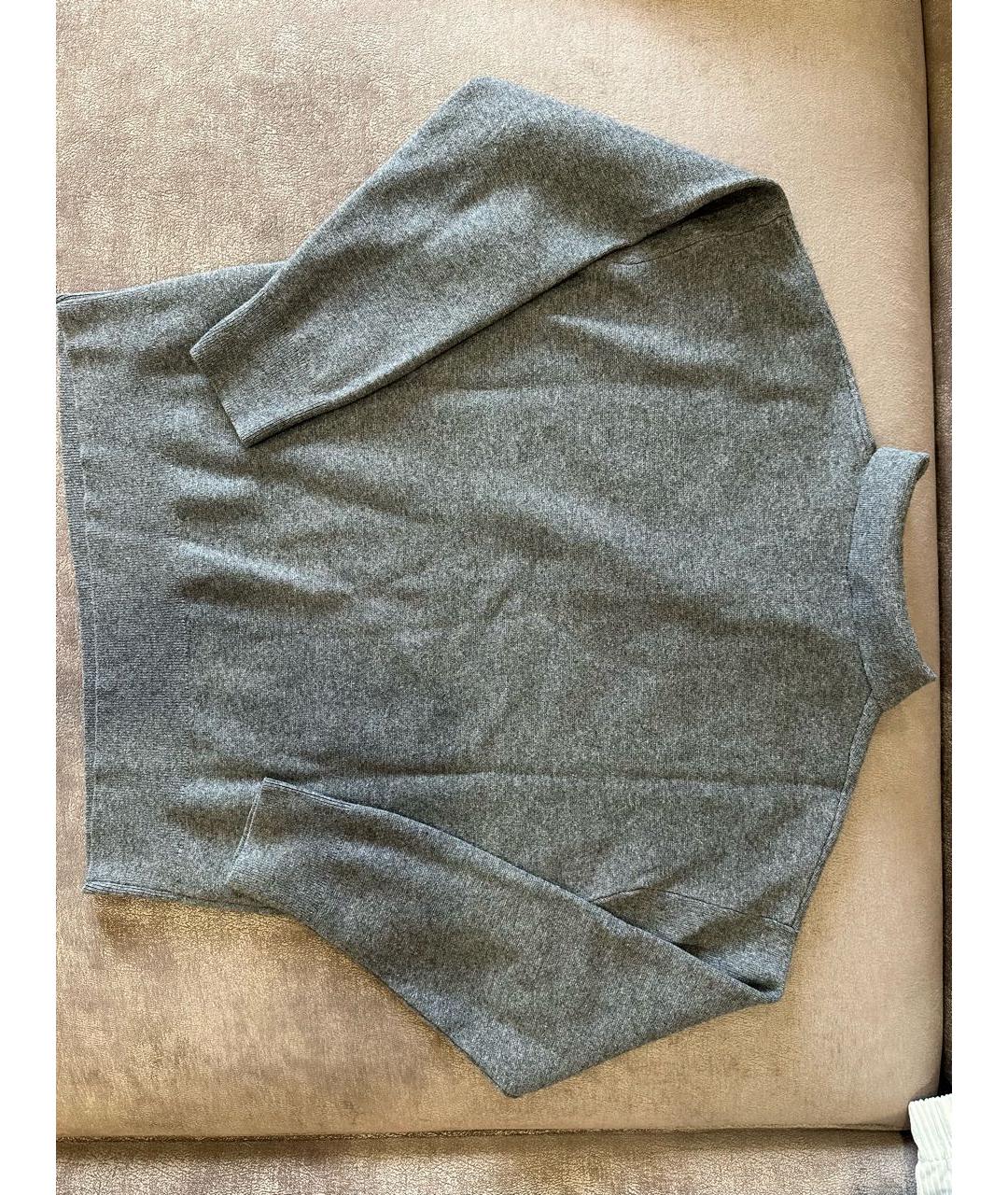 12 STOREEZ Антрацитовый шерстяной джемпер / свитер, фото 2