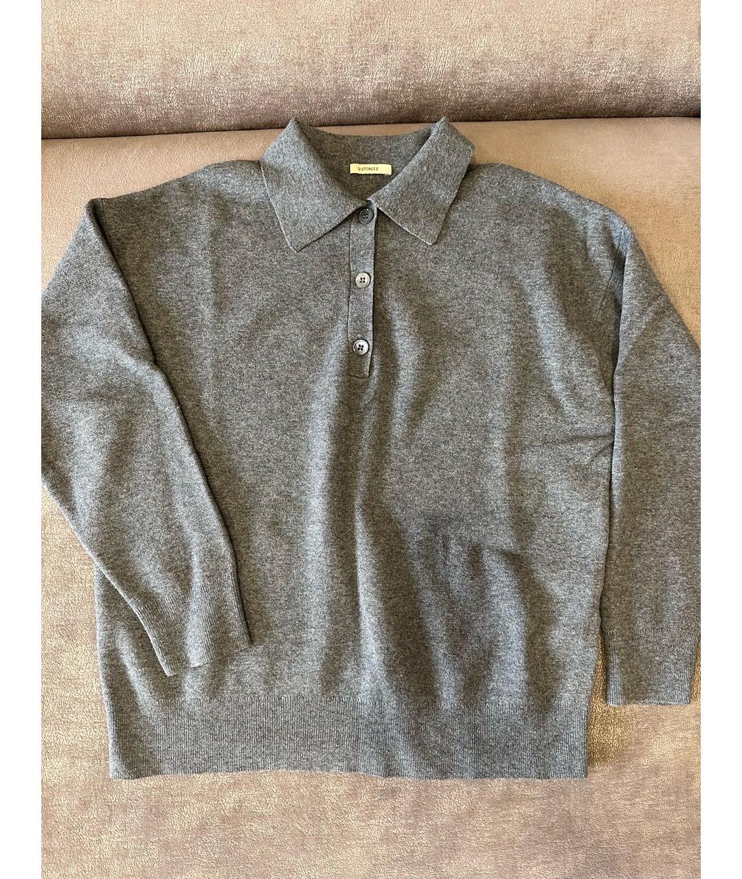 12 STOREEZ Антрацитовый шерстяной джемпер / свитер, фото 8