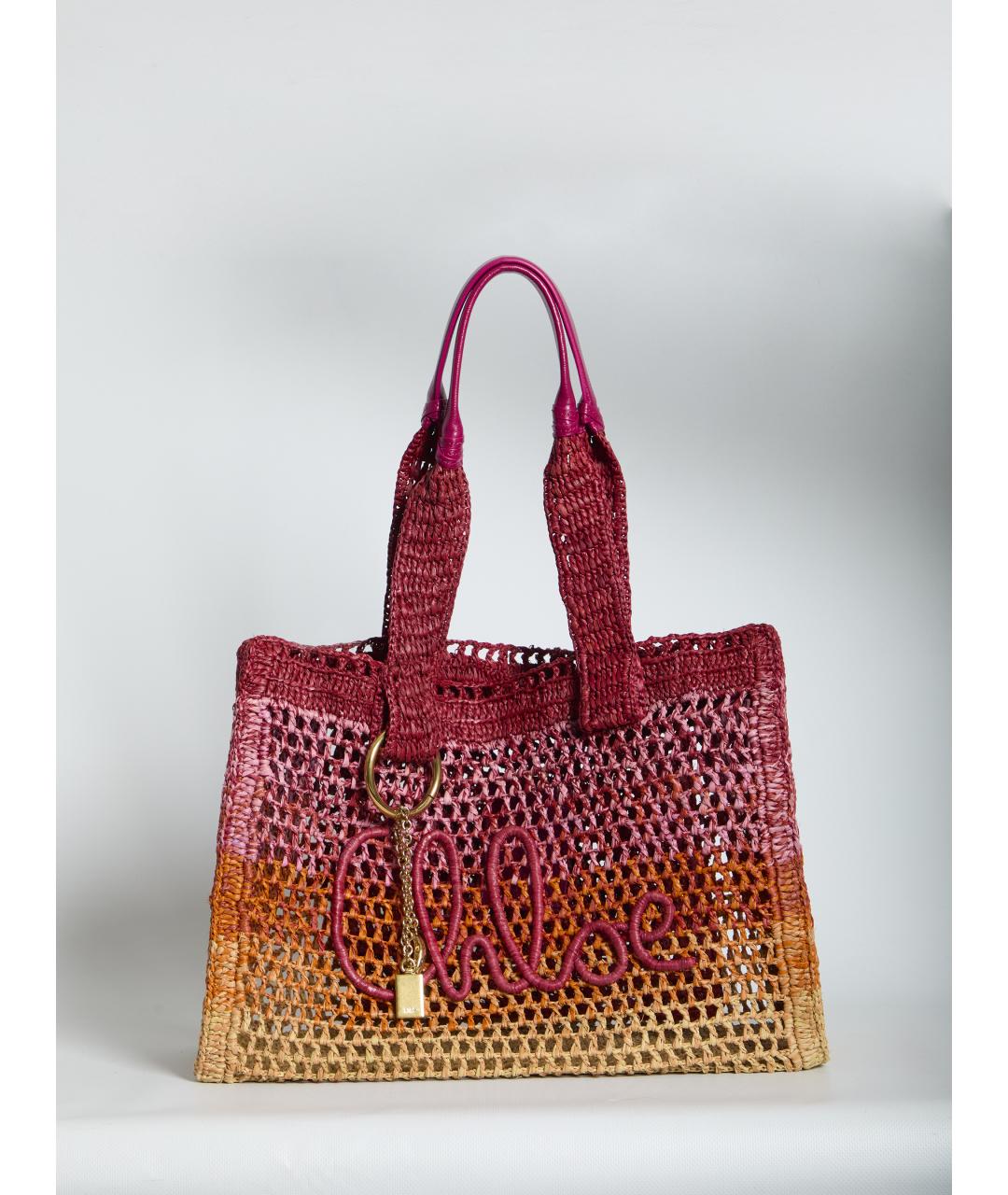 CHLOE Мульти пелетеная сумка тоут, фото 5