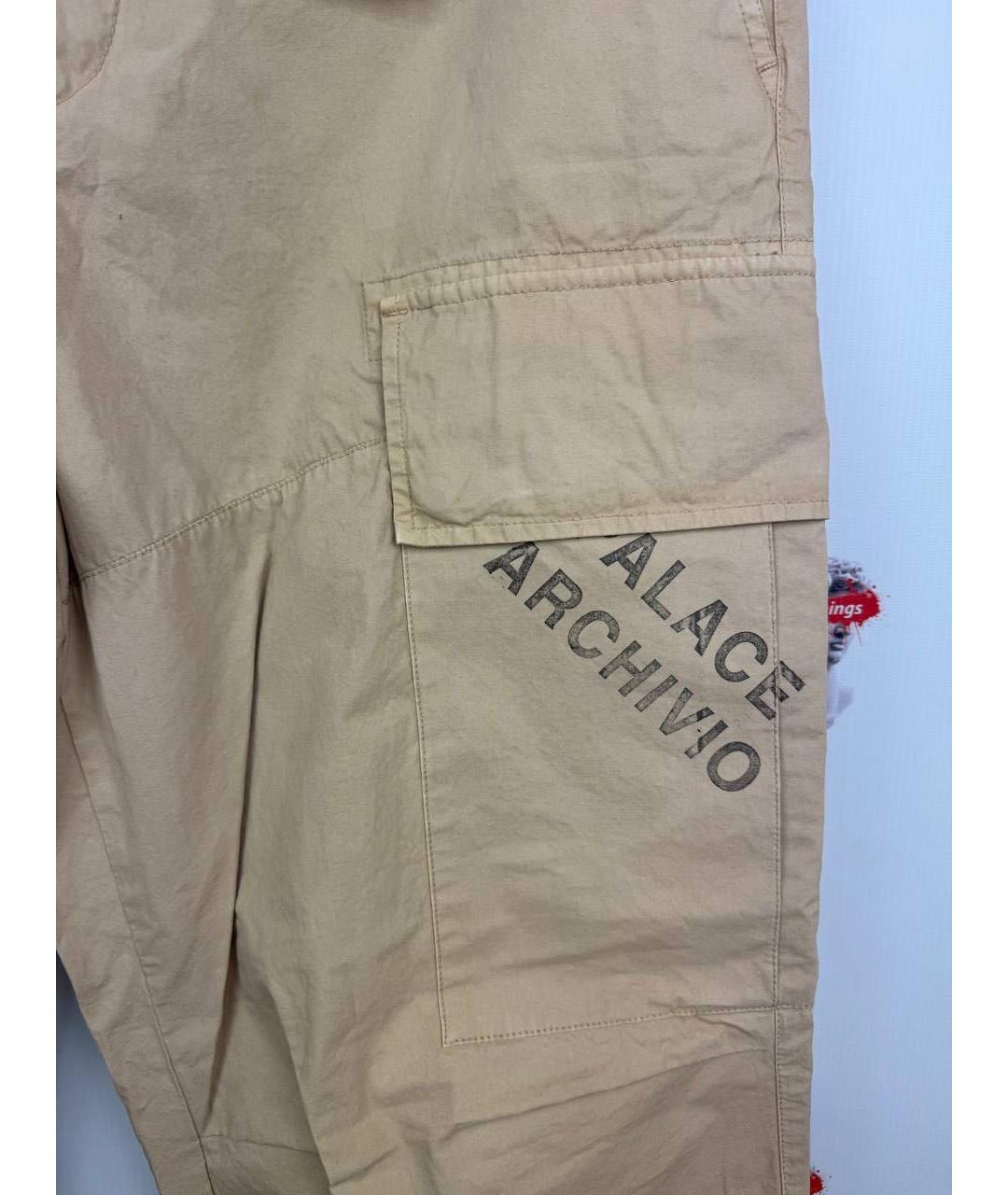 CP COMPANY Бежевые хлопковые брюки чинос, фото 2