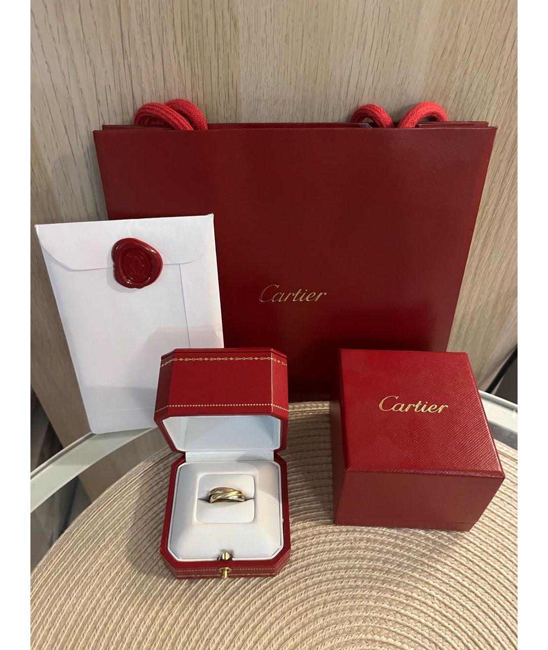 CARTIER Золотое кольцо из белого золота, фото 4