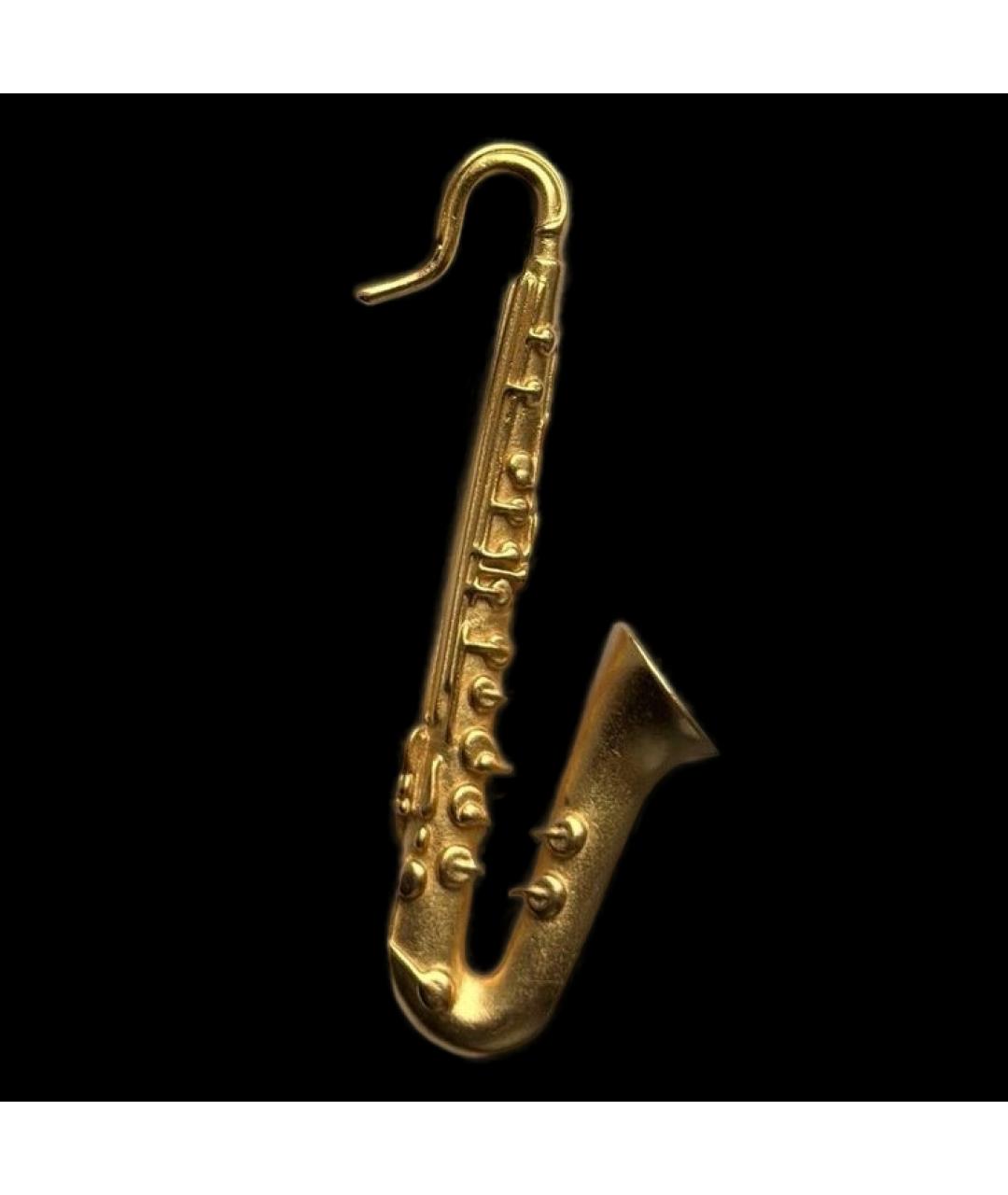 KENNETH JAY LANE Золотая металлическая булавка / брошь, фото 2