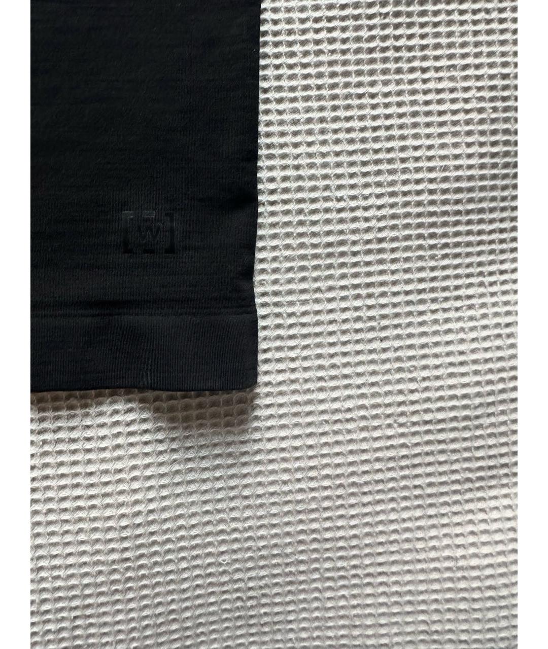 WOLFORD Черная полиамидовая майка, фото 4