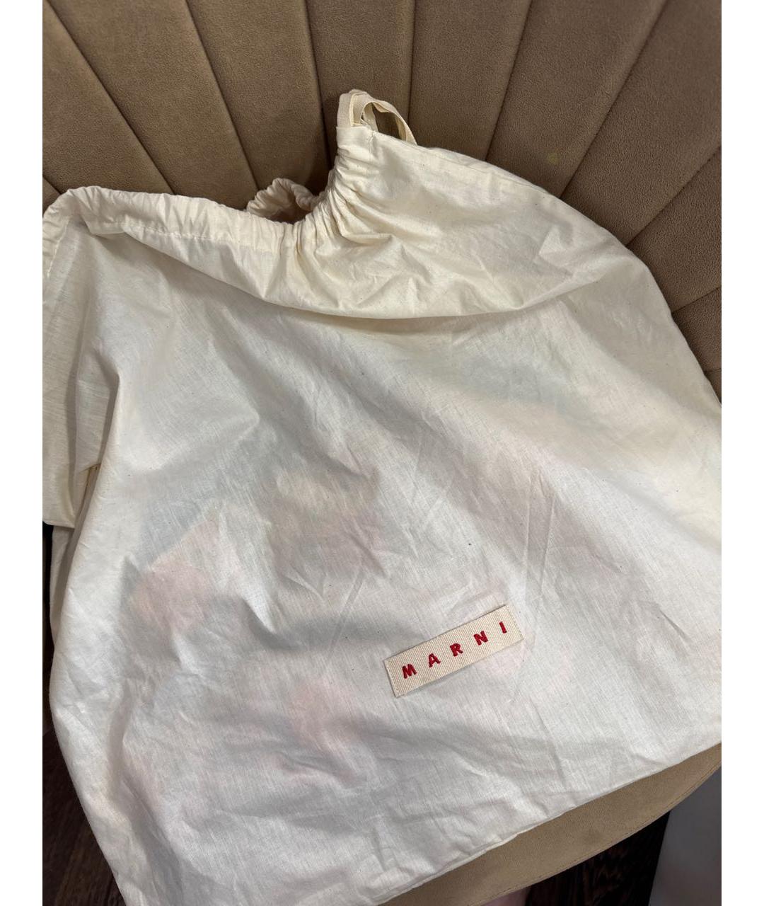 MARNI Мульти тканевая сумка с короткими ручками, фото 3