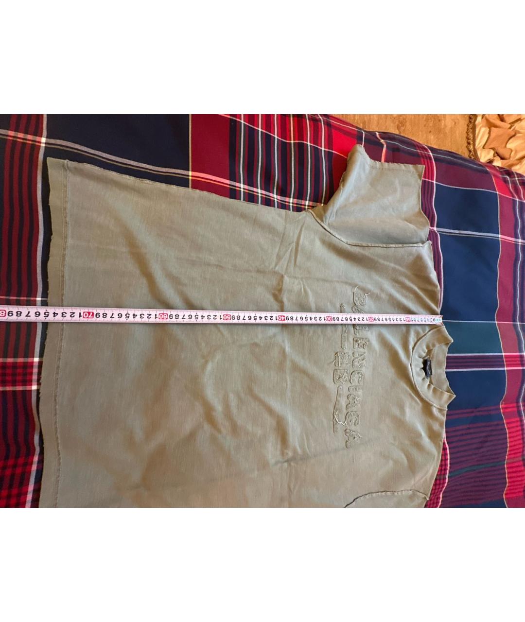 BALENCIAGA Хлопковая футболка, фото 6