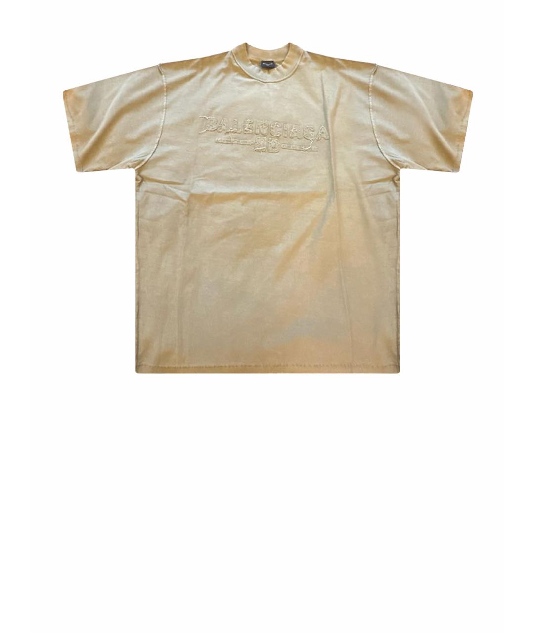 BALENCIAGA Хлопковая футболка, фото 1