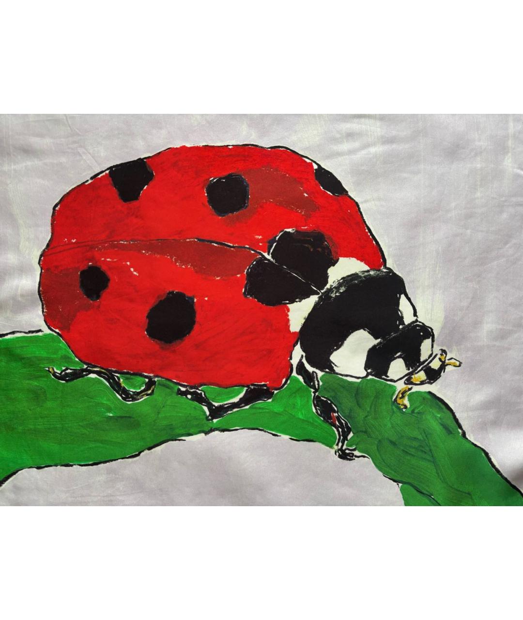 BURBERRY Мульти шелковый платок, фото 2