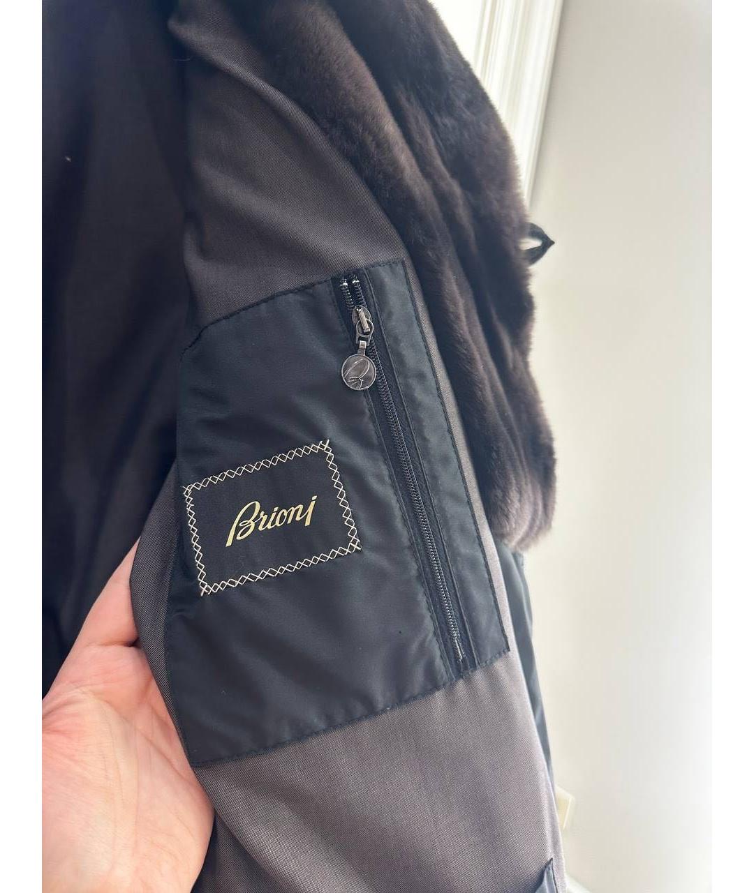 BRIONI Черная куртка, фото 2