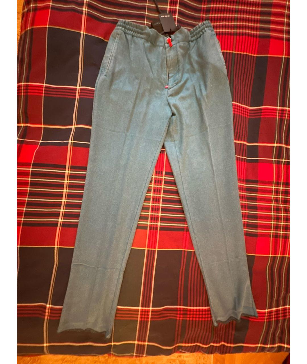 KITON Кашемировые повседневные брюки, фото 9