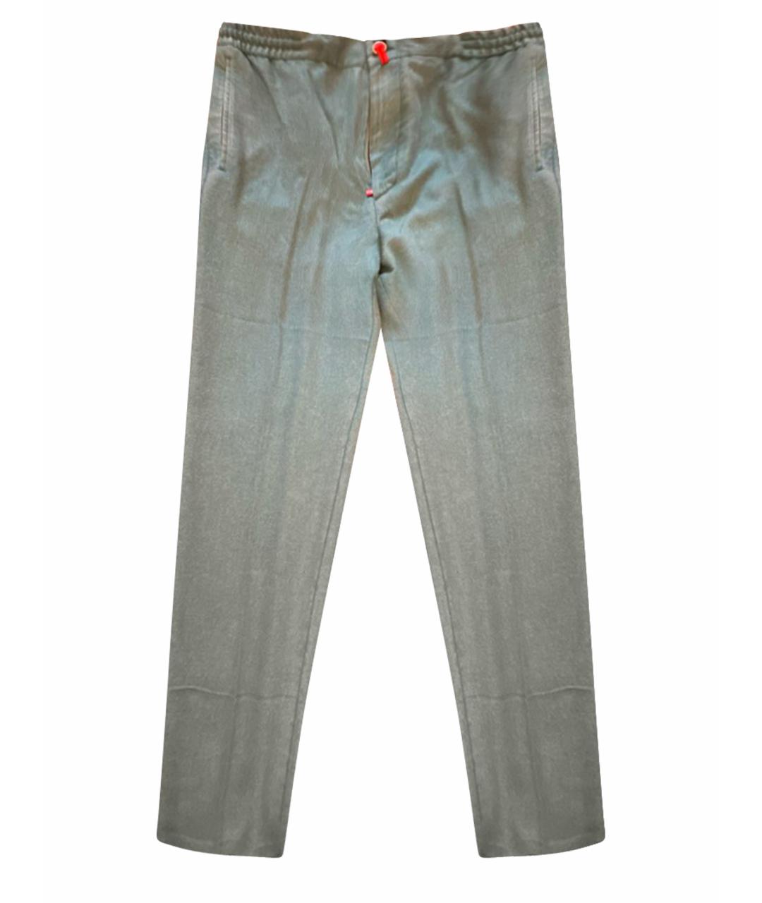 KITON Кашемировые повседневные брюки, фото 1
