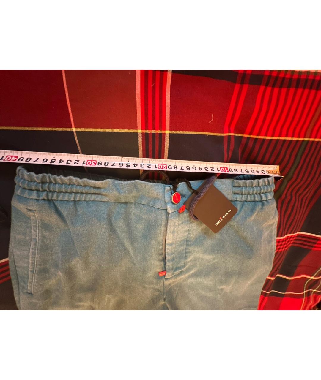 KITON Кашемировые повседневные брюки, фото 5