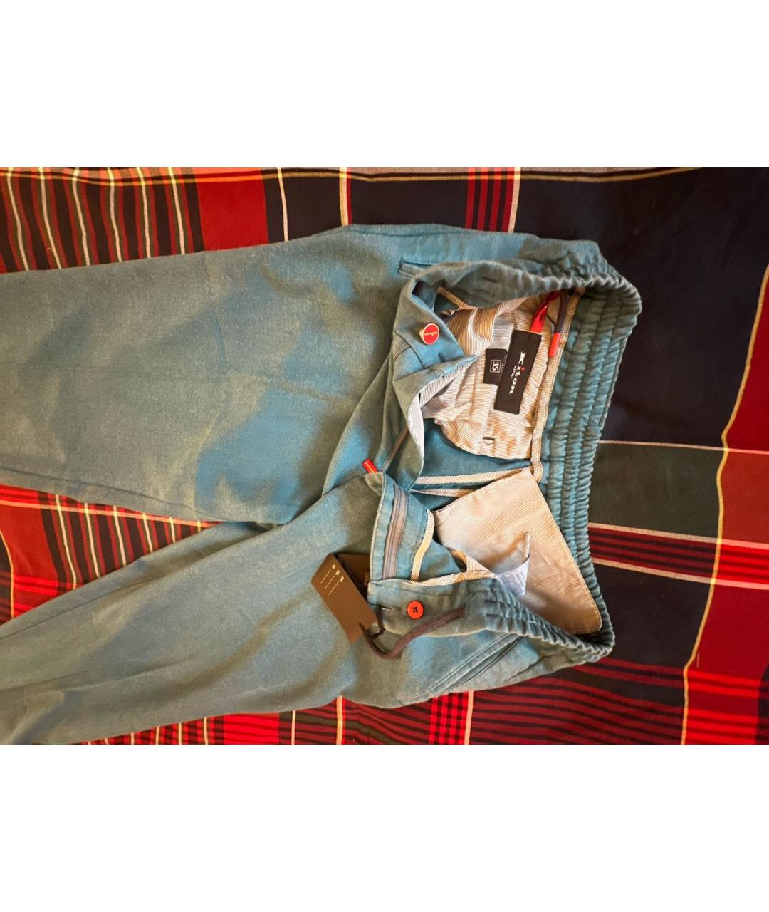 KITON Кашемировые повседневные брюки, фото 3