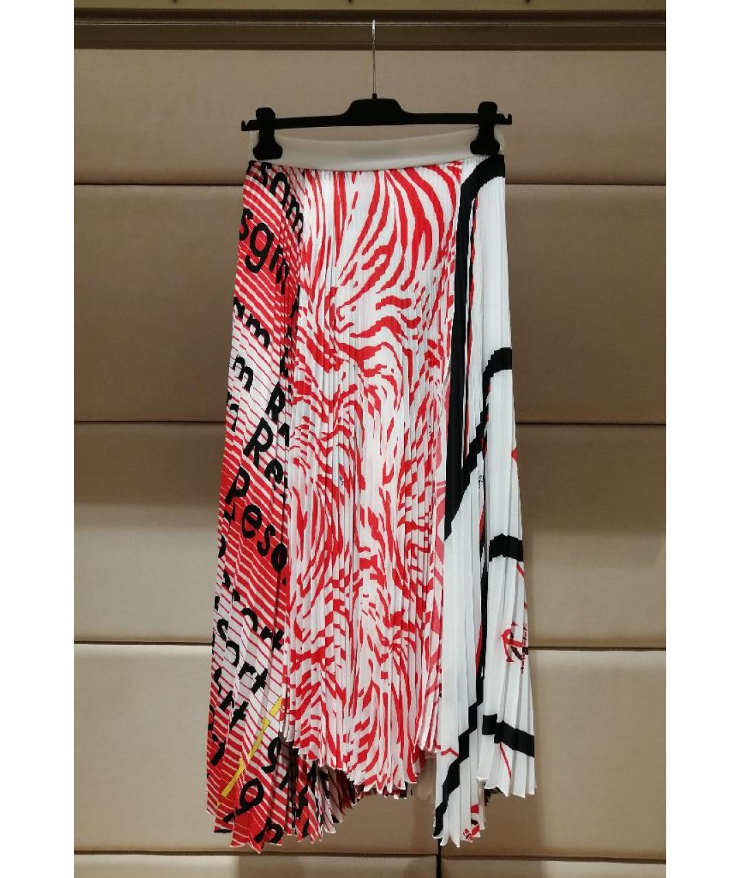 MSGM Мульти юбка миди, фото 2