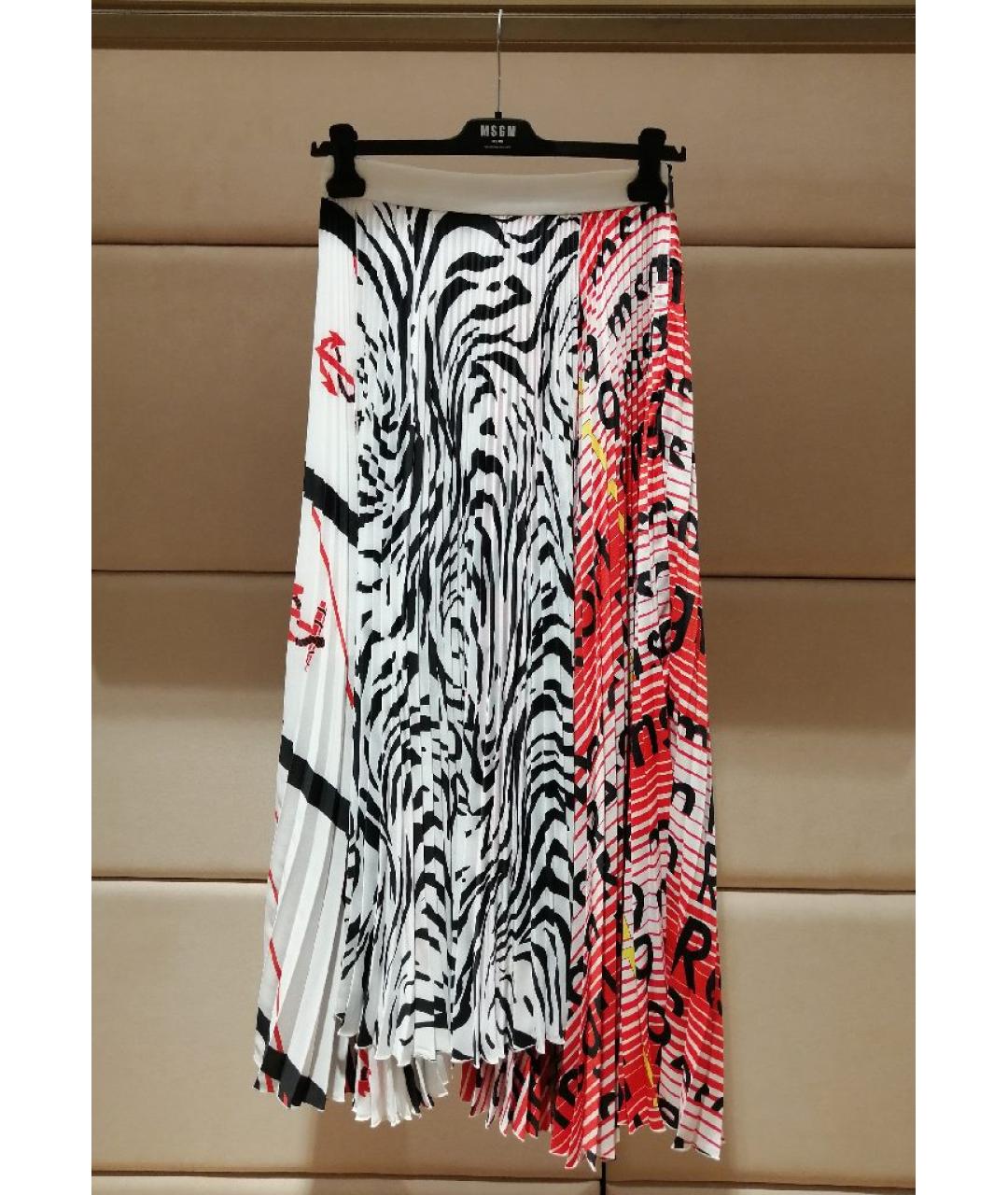 MSGM Мульти юбка миди, фото 3