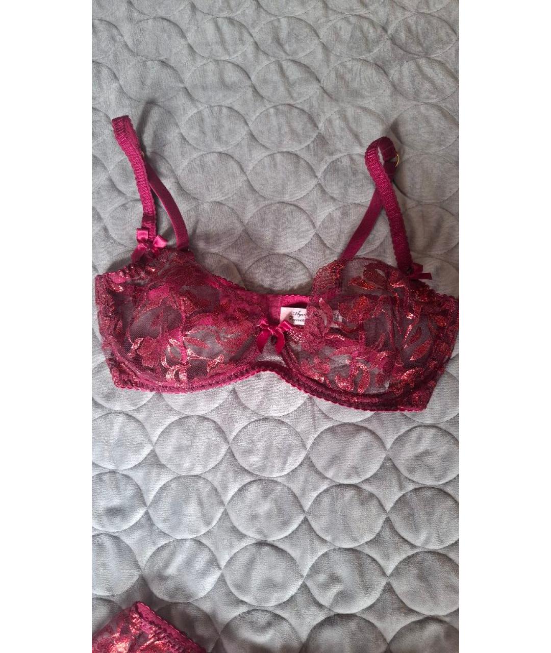 AGENT PROVOCATEUR Бордовый бюстгалтеры, фото 5