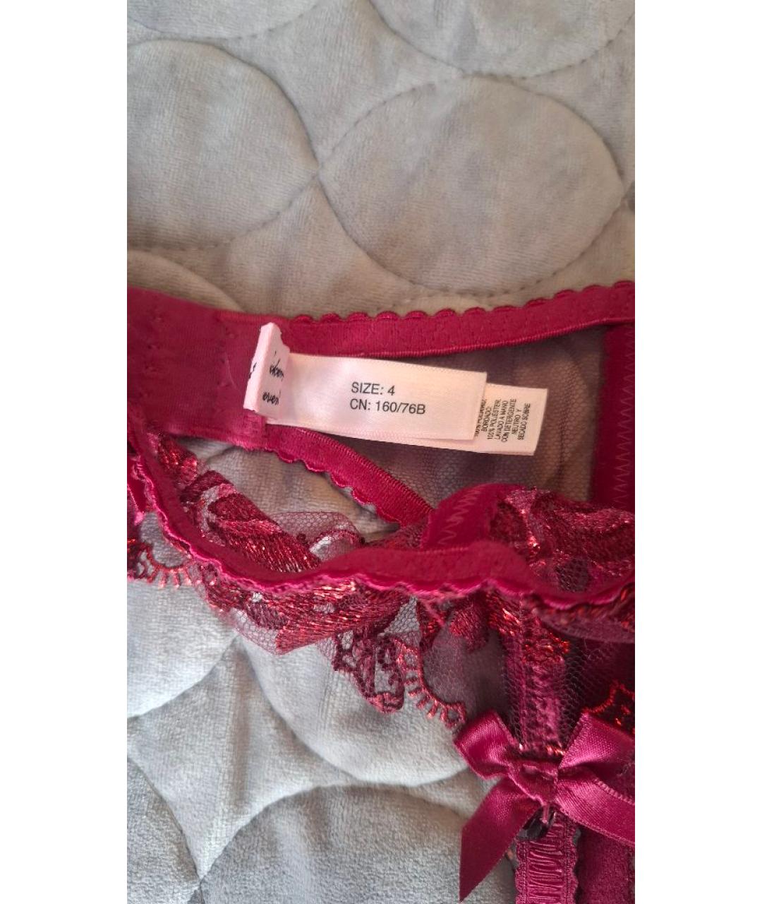 AGENT PROVOCATEUR Бордовый корсеты, фото 4