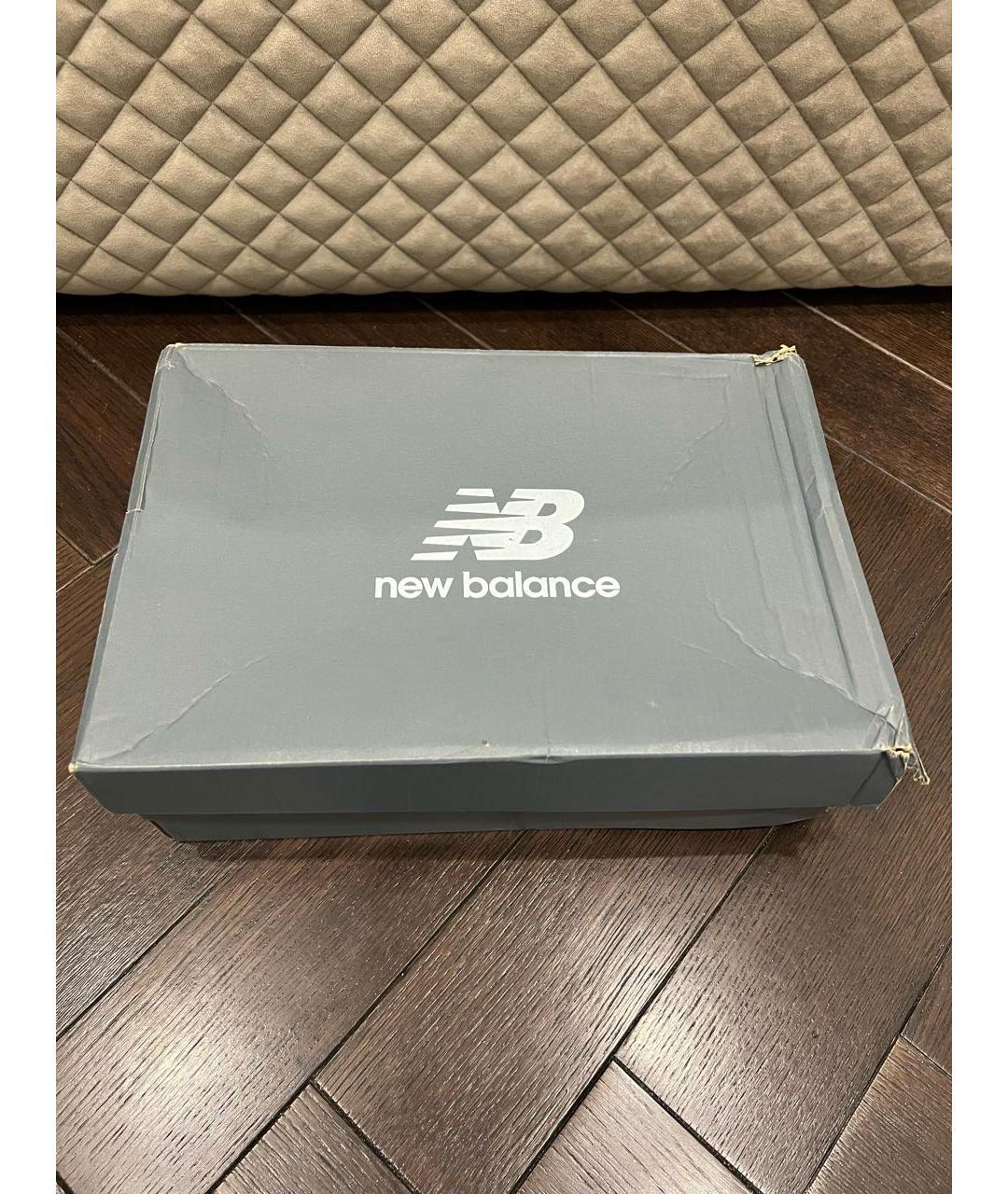 NEW BALANCE Голубые замшевые низкие кроссовки / кеды, фото 6