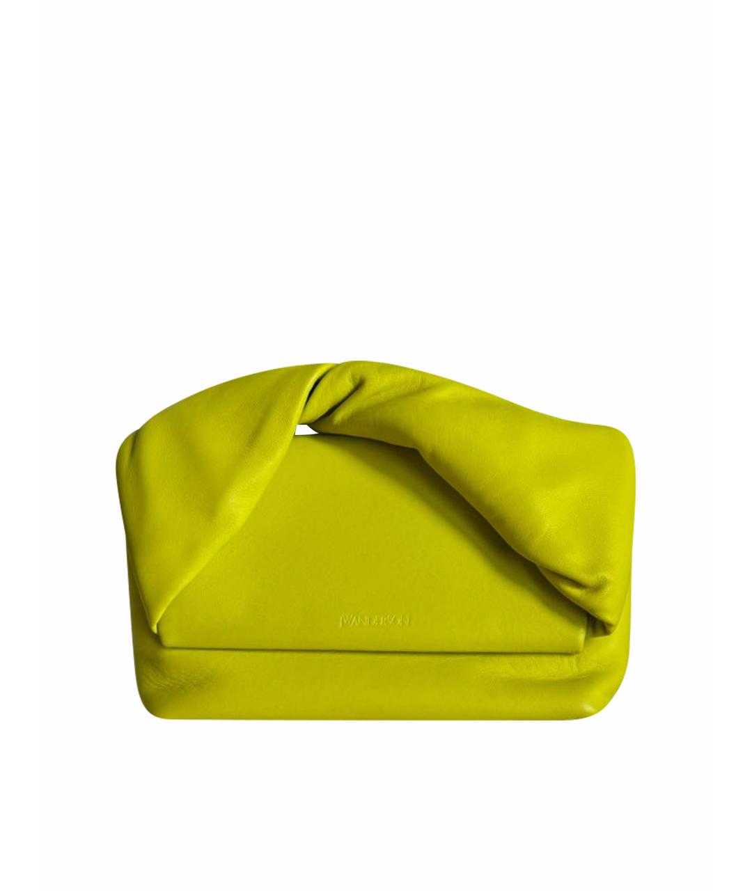 J.W.ANDERSON Желтая кожаная сумка через плечо, фото 1