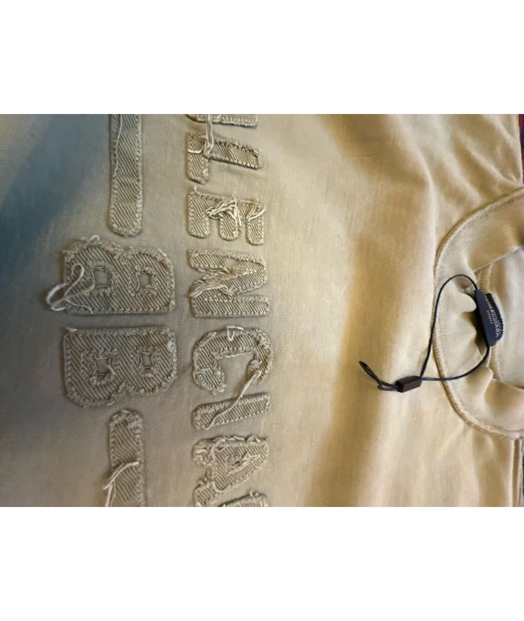 BALENCIAGA Хлопковая футболка, фото 4