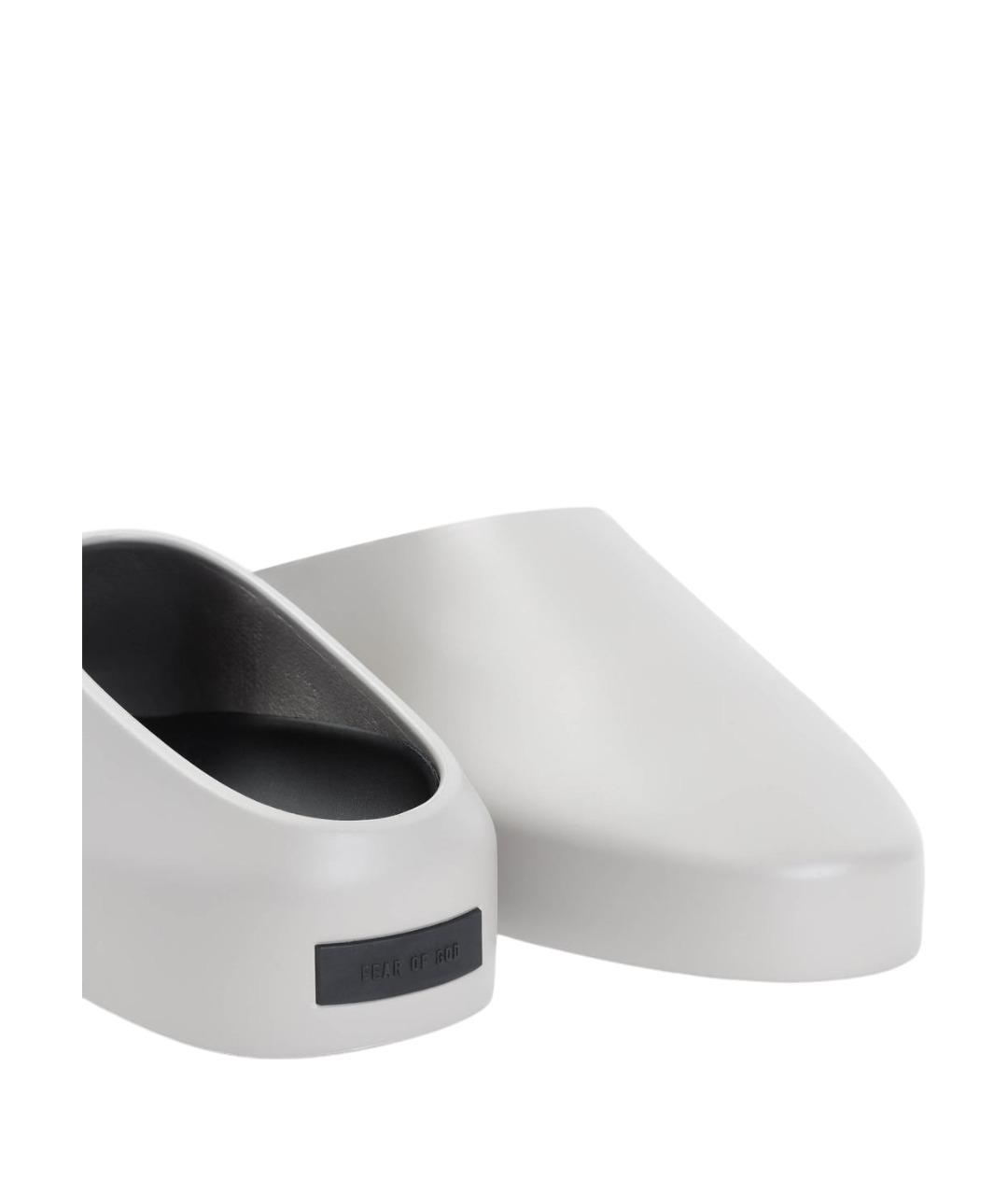 FEAR OF GOD Белые низкие кроссовки / кеды, фото 3