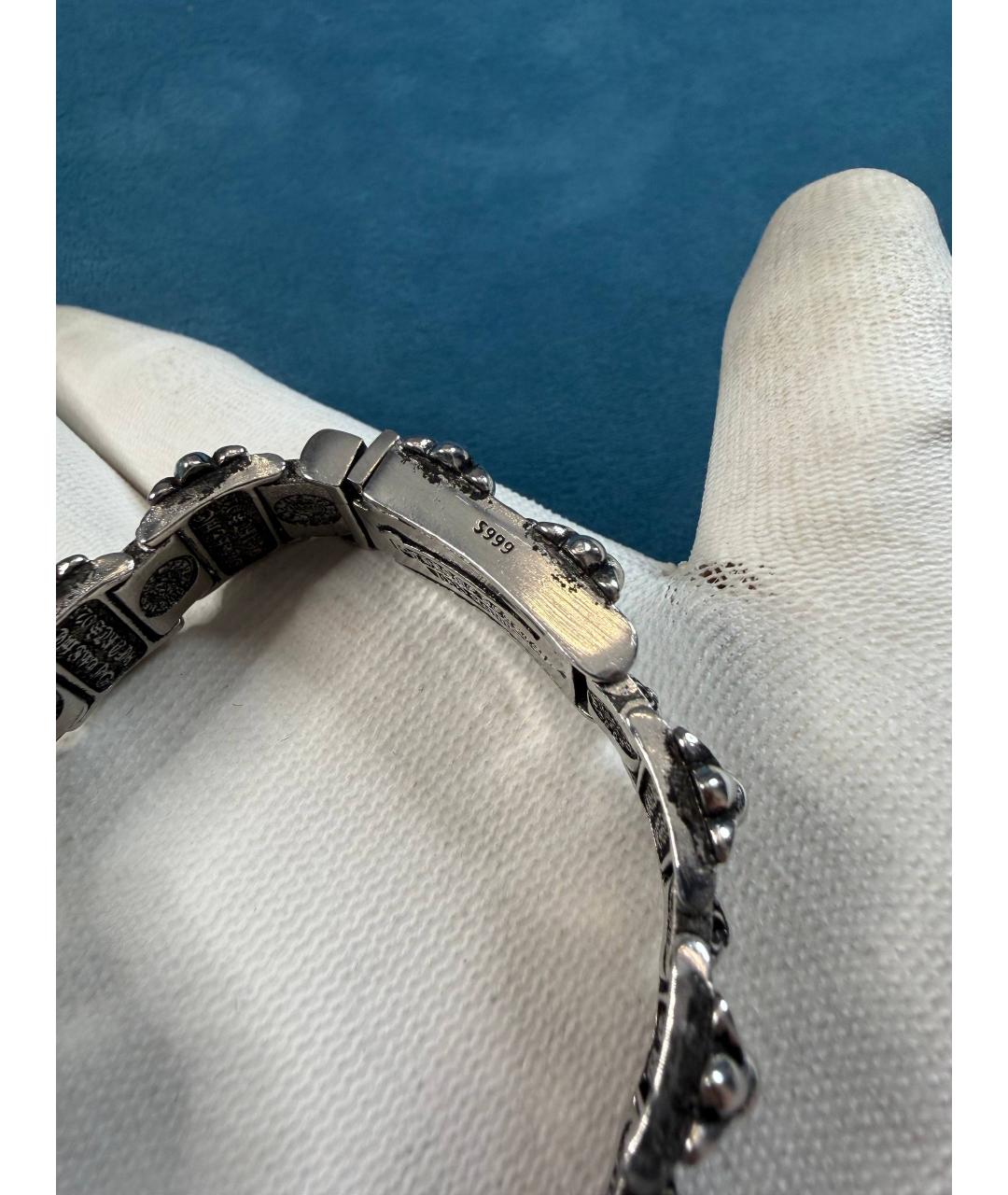 CHROME HEARTS Серебрянный серебряный браслет, фото 4