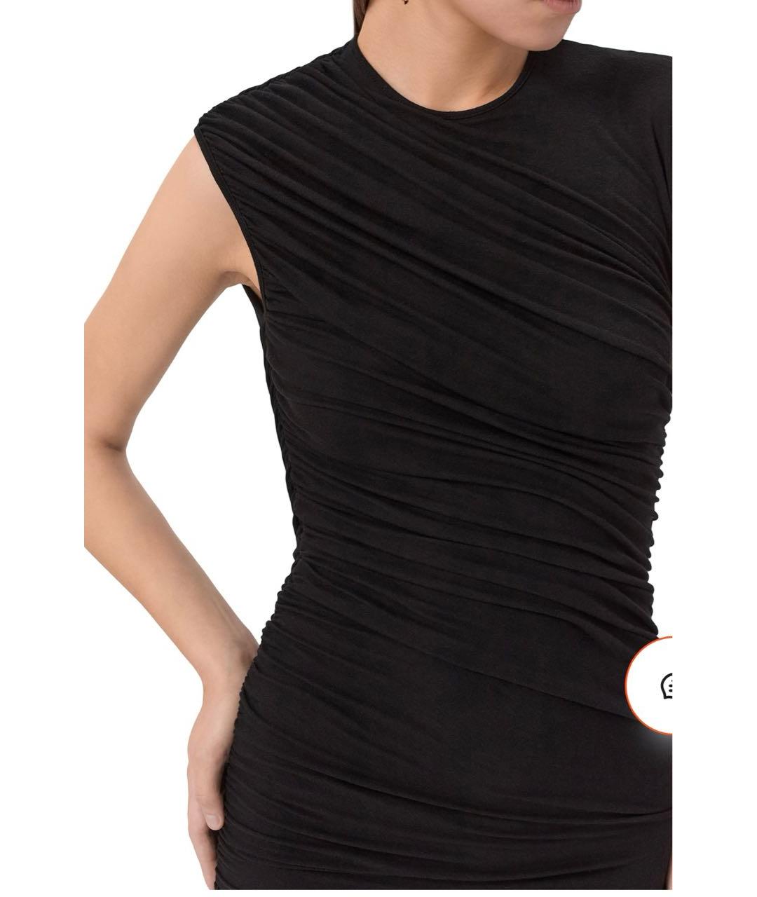 AGOLDE Черное коктейльное платье, фото 4